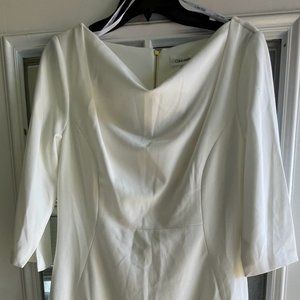 Calvin Klein Midi Dress with 3/4 sleeves